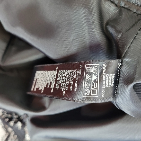 Forever 21 black lined tulle lace mini skirt whimsigoth edgy fairy witchy S/P - Picture 10 of 10